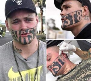 Unemployed dad with face tattoo rejects 45 job offers since going viral with desperate work plea