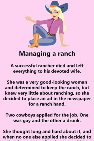 A Rancher’s Wife Tells The Ranch Hand To Remove Her Clothing Immediately