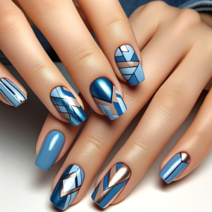 15 Blue Nail Inspirations for a Tropical Escape