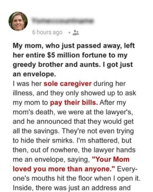 A MOTHER’S LOVE: A GIFT MORE PRECIOUS THAN MON