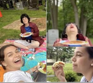 MOM OF 2 SLAMMED AFTER SHARING VIDEO OF FAMILY FATHER’S DAY PICNIC AT HUSBAND’S GRAVE