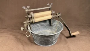 Nostalgia in Spin: Rediscovering the Old Maytag Washer with Rollers
