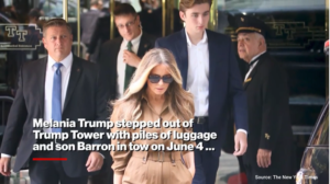 Melania Stuns in another Beautiful Outfit in Rare Public Appearance