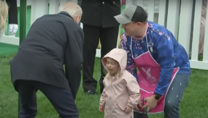 WATCH: Wild Video Shows Little Girl Bursting Into Tears after Being Approached by Biden at White House Easter Egg Event