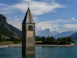 Submerged Italian Village Briefly Resurfaces After 70 Years Underwater