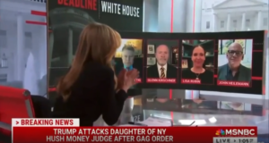 WATCH: MSNBC Host Has Script-Throwing Freakout During Coverage of Trump Remarks