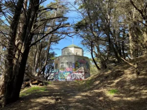 There’s an abandoned octagon house hidden in the San Francisco woods