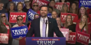 WATCH: Local Reporter Gets Booed When He Goes After Vance During Rally