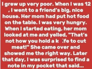 Times when people realized that their lives had changed forever.