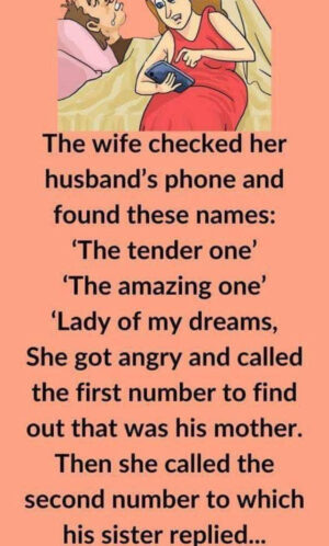 The Wife Checked Her Husband’s Phone And Found Something Unexpected