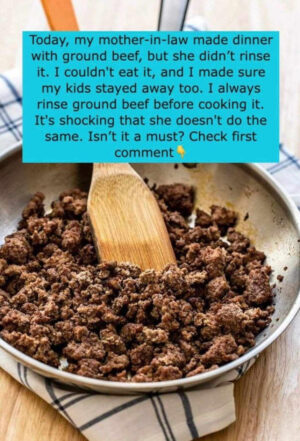 Is it Necessary to Rinse Ground Beef?