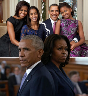 Trouble in heaven? Barack and Michelle Obama spark speculation they are ‘heading for divorce’