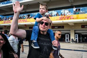 Elon Musk Surprises Everyone By Taking His 3-year-old Son To The F1 Grand Prix In Austin, Texas, Amid Ongoing Custody Battle With Grimes