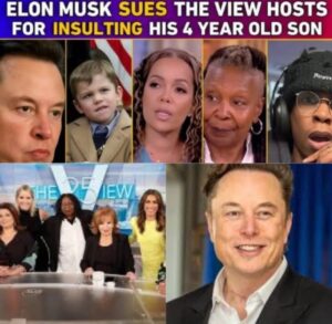 “😱😱U.S. TV Shockwave: Elon Musk Makes Surprise Appearance on ‘The View’, Confronts Hosts After 4-Year-Old Son Is Mocked – His Fierce Response Leaves the Studio Silent as Viewers Erupt with Emotion!”👇👇