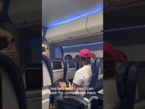 Unexpected In-Flight Drama: A Passenger’s Bag Dilemma part 1#shorts #shortsfeed #shortvideo