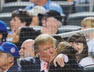 Donald and Melania Trump’s Baseball Game Kiss Sparks Buzz