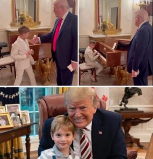 Ivanka Trump Posts Adorable Video of Her Son Theo Playing Piano for Grandfather President Trump at the White House