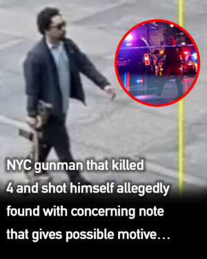 NYC gunman leaves chilling note after k*ll*ng four in shooting