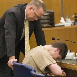 A 15 year old boy was at the center of the cook County courtroom drama yesterday when he challenged a court ruling over who should have custody of him