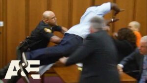 Father attacks daughter’s killer in court