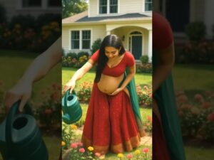 Pregnant Lady Collapses in Garden | Shocking Moment! #shorts