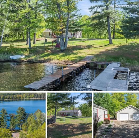 Lakeside 3-Bedroom Retreat with Modern Upgrades on 2.8 Acres – Longville, MN
