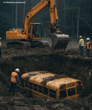 Mystery Solved: School Bus Of 15 Missing Children Unearthed Almost 40 Years Later