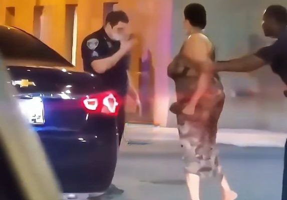 What Unfolded After a Woman Struck a Police Officer in That Viral Clip