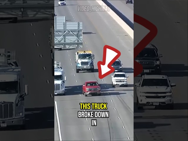 Trucker’s Nightmare! Big Rig Breaks Down in the Middle of the Highway!