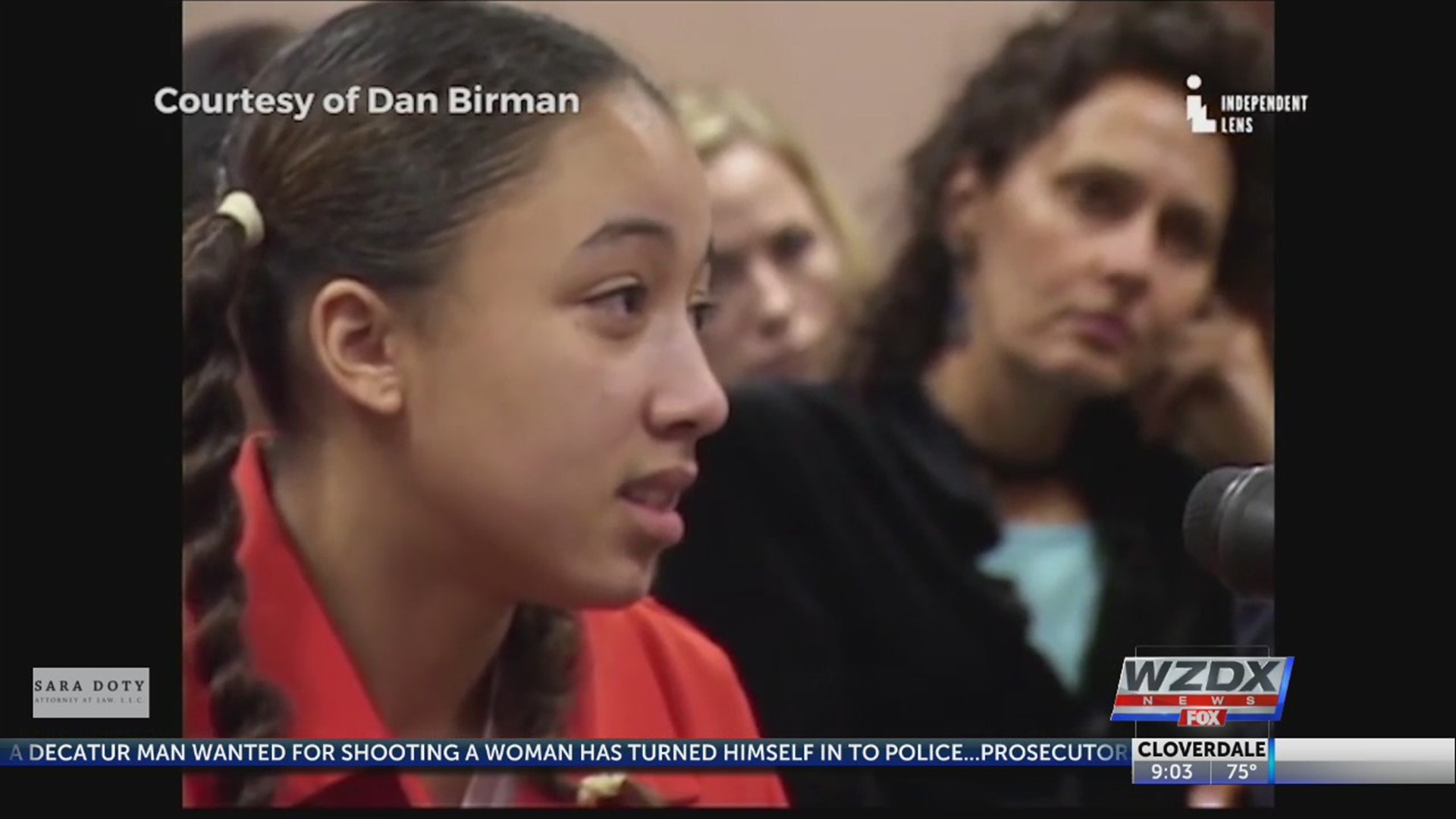 She was in his cell, waiting to be executed, and he asked as a last