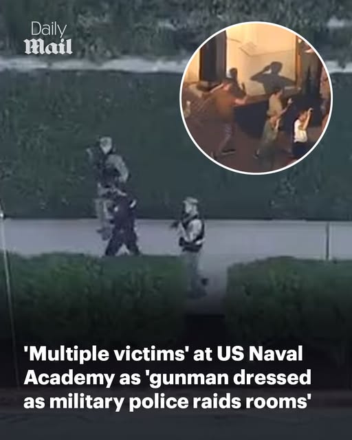 Chaos at US Naval Academy as ousted student sparks lockdown on campus that ends in gunfire