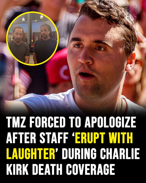 TMZ responds to ‘tone deaf laughter’ during Charlie Kirk death coverage