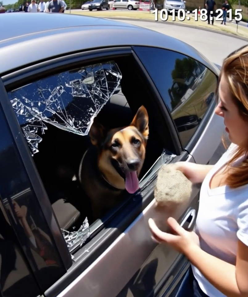 I SMASHED A STRANGER’S CAR WINDOW TO SAVE A DOG — AND THEN SOMETHING COMPLETELY