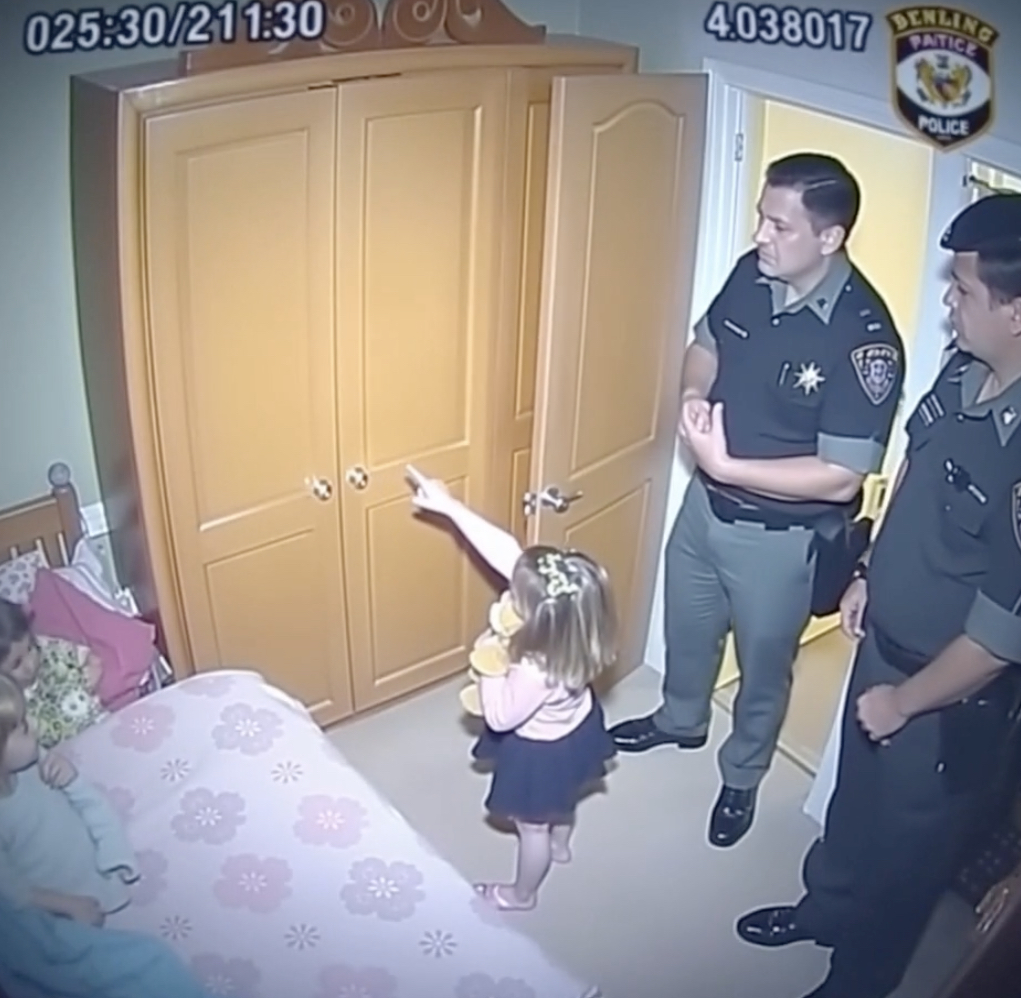 The call came in just after midnight. “Please… come quick. There’s someone in my room.”