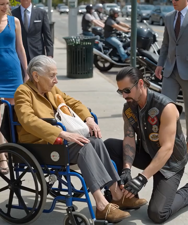Her Son Told Her to “Figure It Out Yourself” and Left Her With an Empty Fridge—But Weeks Later, a Group of Bikers Wearing Black Vests Arrived and Completely Changed Her Life