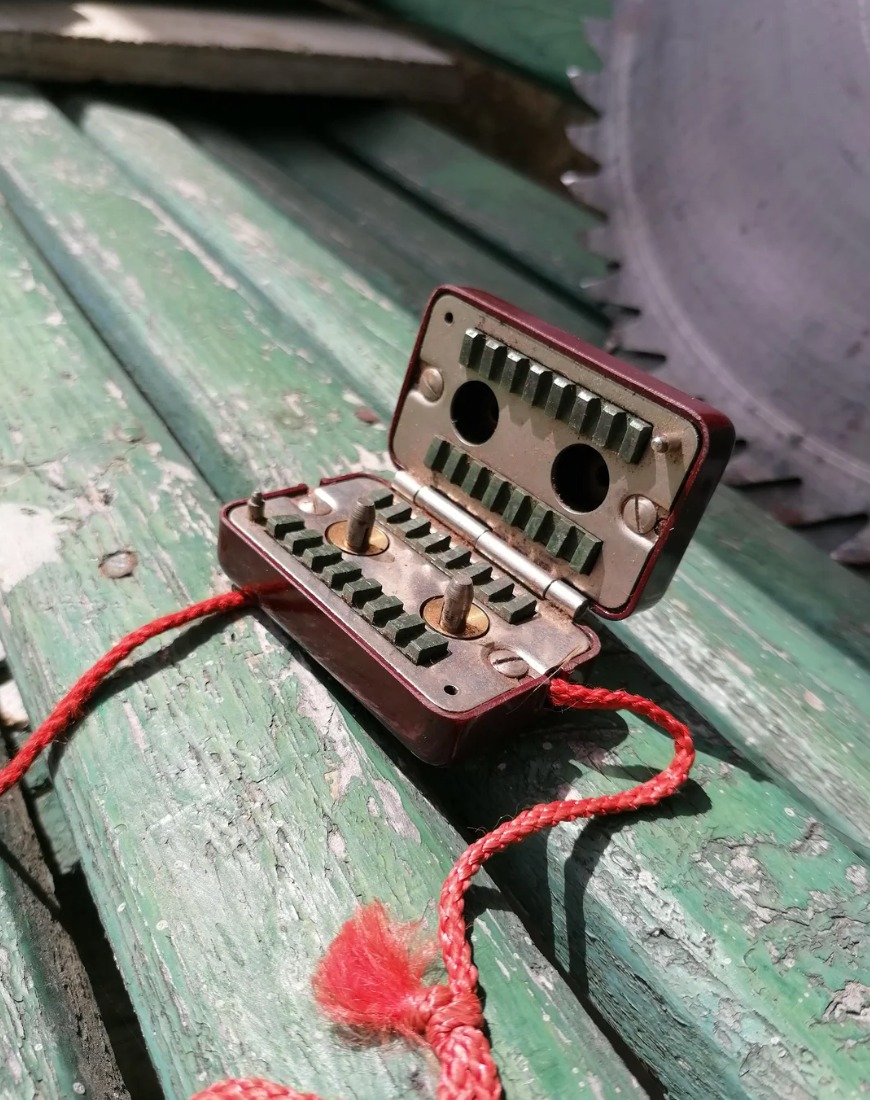 Found in an Old House Built in 1914 — Little Gold Pins Spin When You Pull the Red Cord. Made by Siemens, by the Way. What Is It?