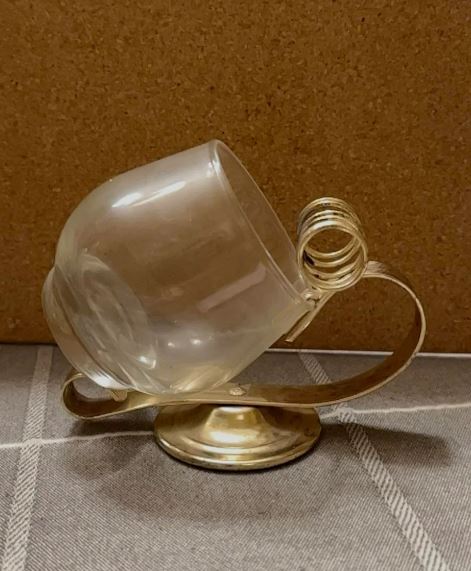 Mystery in the Kitchen: A Glass Votive with a Coil — What Is It?