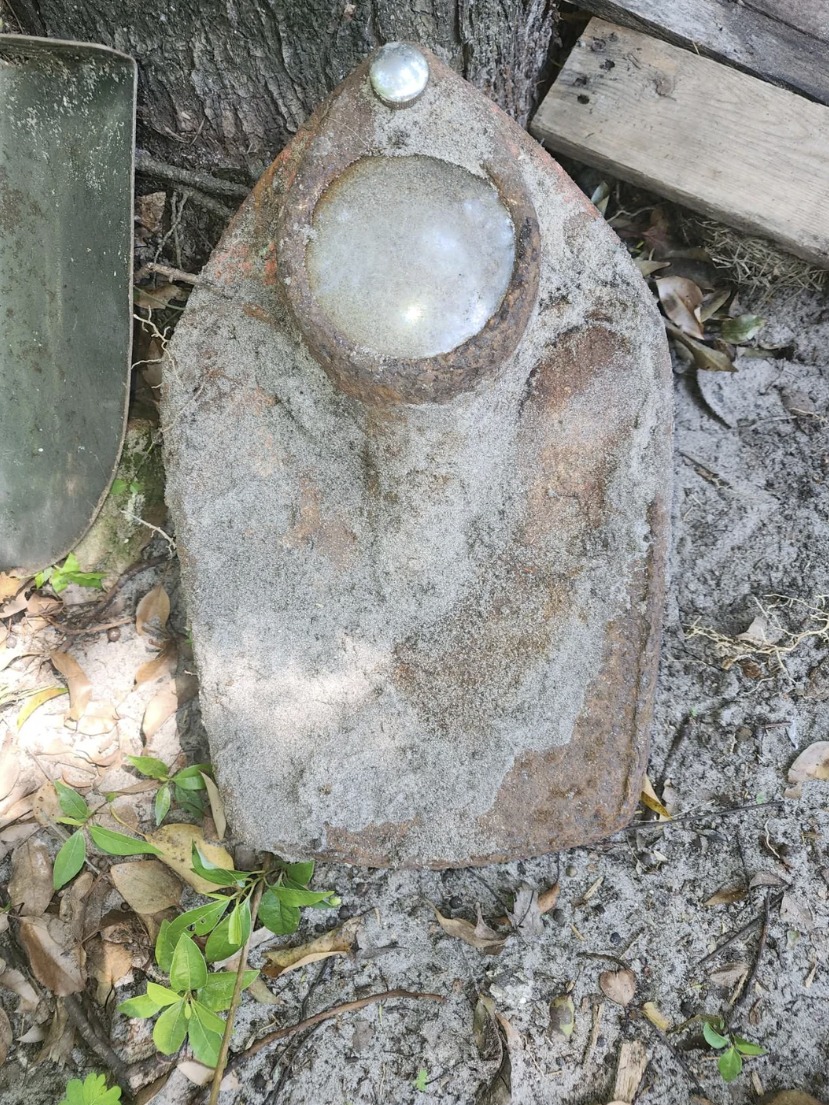 Mystery Object: An 18-Inch Metal Piece with a Glass Sphere