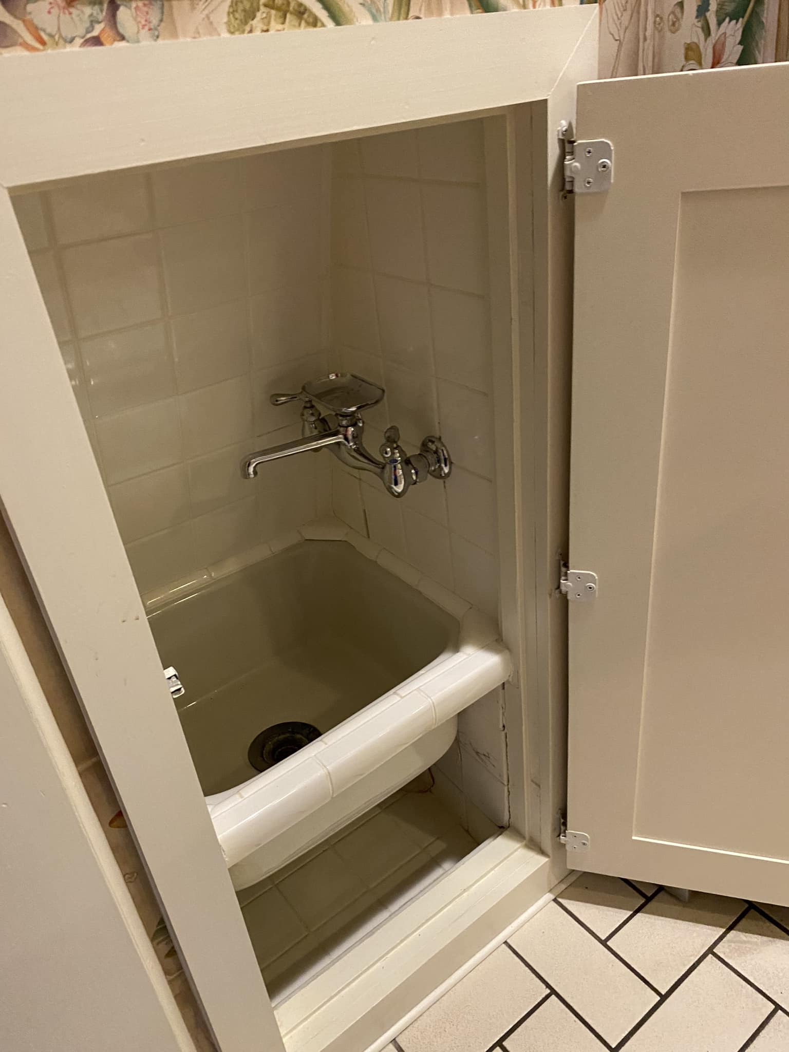 Strange Kitchen Feature Found at Knee Level — What Could It Be?