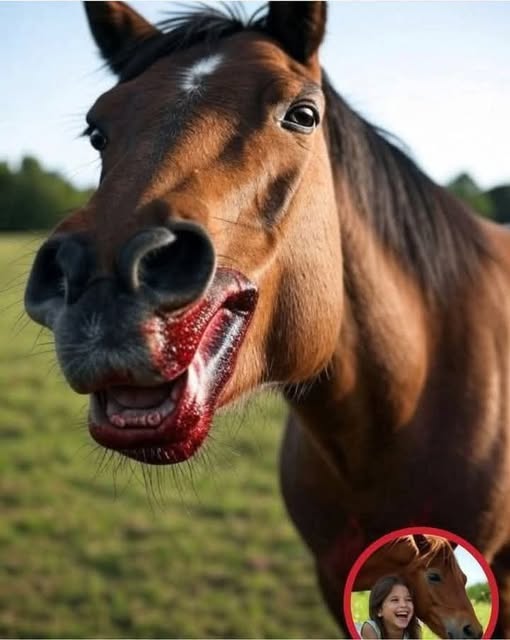 This Was the Horse That Devoured His Dinner Before Anyone Else Could
