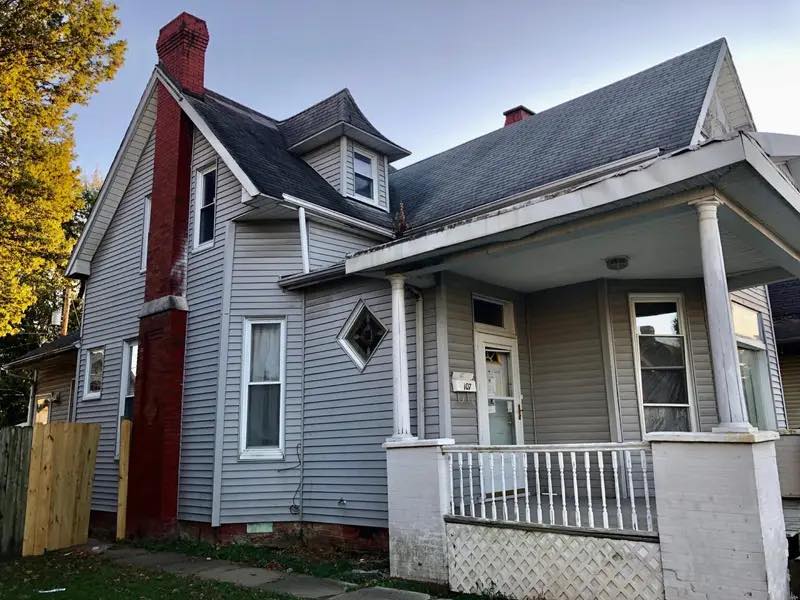 Only $14,900! 1899 Indiana Victorian With Ornate Fireplaces, Staircase, and Stained Glass Lists