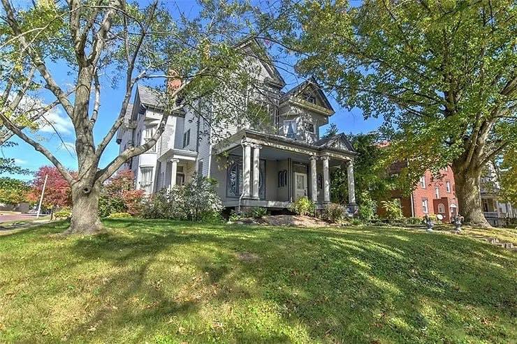 8 Bedroom Stately Victorian Home With Original Woodwork Lists At $89,900!