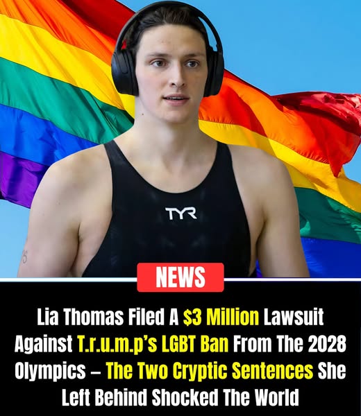 BREAKING: Just hours after former President D.o.n.a.l.d T.r.u.m.p signed a controversial executive order officially banning LGBT athletes from competing in the 2028 Olympics, Lia Thomas — the most famous transgender athlete in the United States — shocked the world by announcing she would spend $3 million to file a lawsuit in the International Court of Justice. – meo