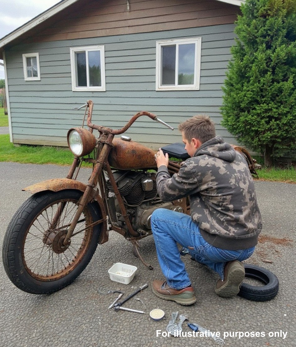 My Dad Took Back the Harley He Gave Me as a Birthday Gift After 14 Grueling Months Restoring It – But My Public Payback Left Him Ashamed Forever