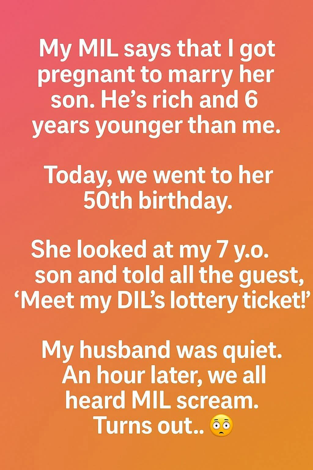 She Called My Son a ‘Lottery Ticket’ at Her Party — The Comeback Was Unexpected