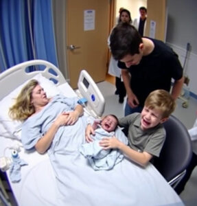 As his brother held him for the first time, the baby—believed to be stillborn—let out an unexpected, powerful cry.