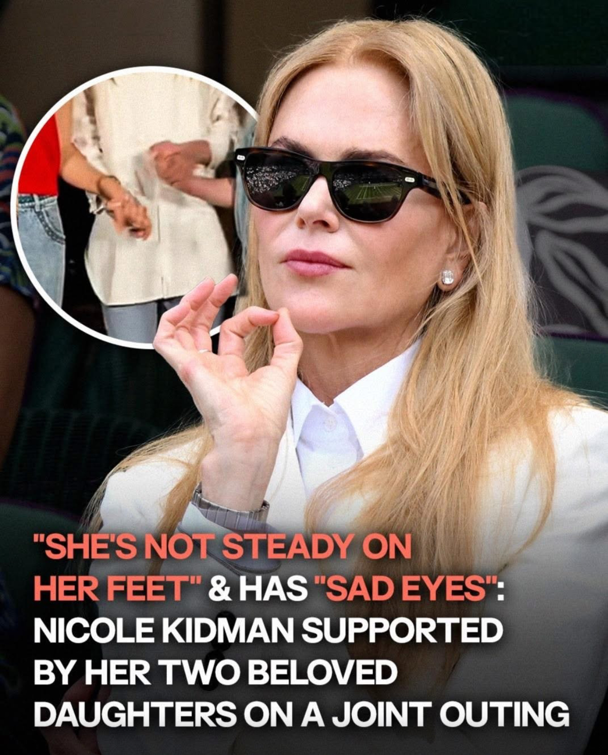 Nicole Kidman Attends Fashion Event Alongside Her Daughters, Faith Margaret (14) and Sunday Rose (17), Amid Divorce Rumors — Photos