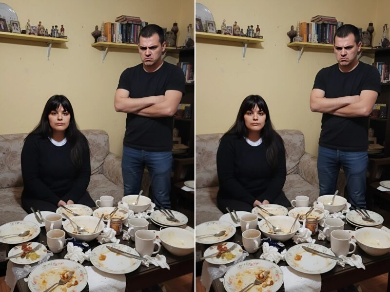 Every day after twelve hours of work I came home only to hear my husband’s reproaches about the untidy house
