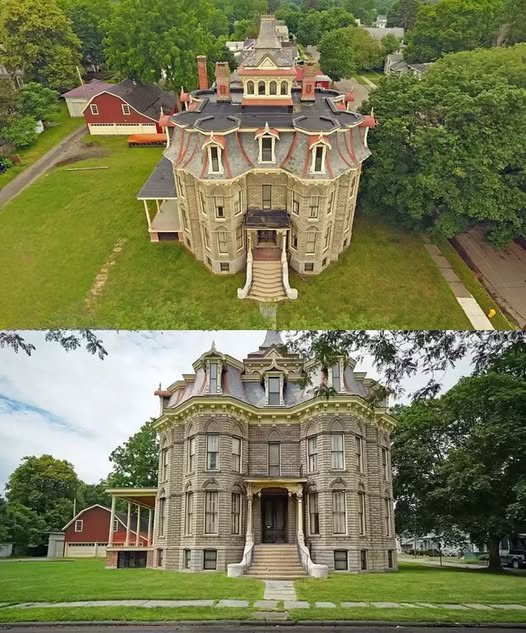 Step Inside This 1876 New York Mansion: A 41-Room Castle Full of Historic Beauty and Endless Potential