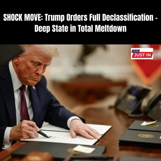 He WENT THERE: President Trump Orders Records Declassified in Shocking…
